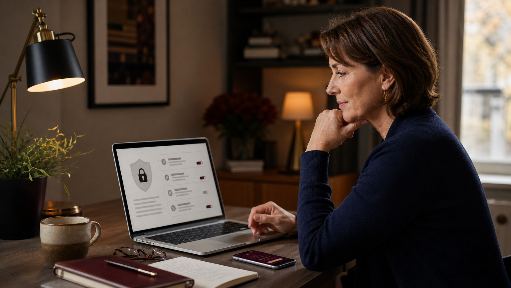 Privacyvriendelijk relatieprofiel voorbereiden